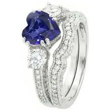 Afbeelding in Gallery-weergave laden, echte round diamant 3.50karaat ring profielweergave