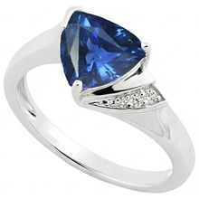 Afbeelding in Gallery-weergave laden, echte round diamant 1.75karaat ring bovenaanzicht