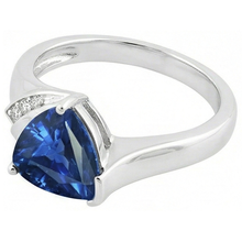 Afbeelding in Gallery-weergave laden, echte round diamant 1.75karaat ring close-up detail