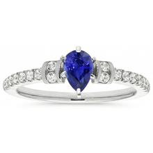 Afbeelding in Gallery-weergave laden, echte round diamant 2.50karaat ring close-up detail
