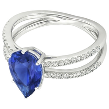 Afbeelding in Gallery-weergave laden, echte round diamant 5karaat ring profielweergave