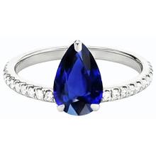 Afbeelding in Gallery-weergave laden, echte round diamant 3.50karaat ring close-up detail