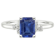 Afbeelding in Gallery-weergave laden, echte round diamant 4karaat ring profielweergave