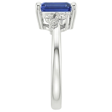 Afbeelding in Gallery-weergave laden, echte round diamant 4karaat ring op wit