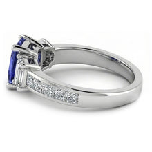 Afbeelding in Gallery-weergave laden, echte diamant 2karaat ring bovenaanzicht