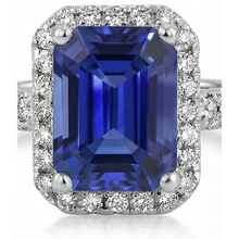 Afbeelding in Gallery-weergave laden, echte round smaragd 4karaat ring close-up detail