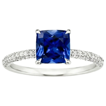 Afbeelding in Gallery-weergave laden, echte round diamant 3.25karaat ring bovenaanzicht
