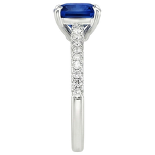 Afbeelding in Gallery-weergave laden, echte round diamant 3.25karaat ring op wit