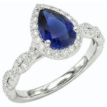 Afbeelding in Gallery-weergave laden, echte round diamant 4karaat ring close-up detail