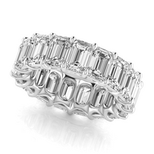 Afbeelding in Gallery-weergave laden, Briljant Eternity Band – zijaanzicht