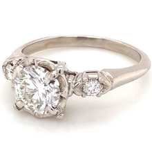 Afbeelding in Gallery-weergave laden, Drie-Stenen Verlovingsring 2,60 Karaat Echt Diamant 4 Griffen Instelling Vrouwen Sieraden