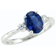 Afbeelding in Gallery-weergave laden, echte round diamant 2.50karaat ring vooraanzicht