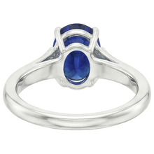 Afbeelding in Gallery-weergave laden, echte round diamant 2.75karaat ring close-up detail