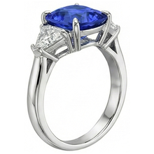 Afbeelding in Gallery-weergave laden, echte diamant 3.50karaat ring profielweergave
