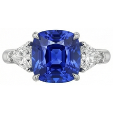 Afbeelding in Gallery-weergave laden, echte diamant 3.50karaat ring op wit