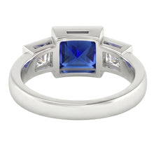 Afbeelding in Gallery-weergave laden, echte diamant 2karaat ring profielweergave