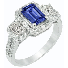 Afbeelding in Gallery-weergave laden, echte round diamant 3.50karaat ring close-up detail