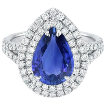 Afbeelding in Gallery-weergave laden, echte round diamant 6.50karaat ring bovenaanzicht