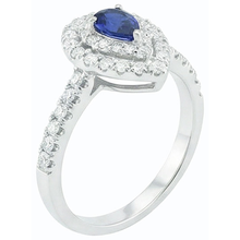 Afbeelding in Gallery-weergave laden, echte round diamant 3karaat ring profielweergave