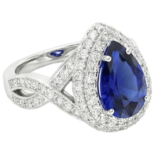Afbeelding in Gallery-weergave laden, echte round diamant 6.50karaat ring close-up detail