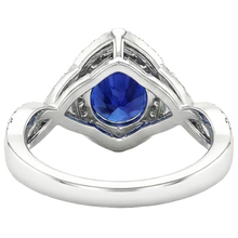 Afbeelding in Gallery-weergave laden, echte round diamant 6.50karaat ring op wit
