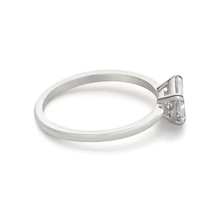 Afbeelding in Gallery-weergave laden, Eagle Claw Gaffel Emerald Cut Solitaire Echt Diamond Classic Ring