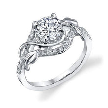 Afbeelding in Gallery-weergave laden, echte round diamant 1.75karaat ring vooraanzicht