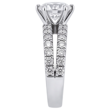 Afbeelding in Gallery-weergave laden, Echt Diamanten Verlovingsring Split Shank Prong Setting 2,50 Karaat WG 14K
