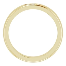 Afbeelding in Gallery-weergave laden, Echt Diamanten Drie Stenen Herenring 0,50 Karaat Geel Goud