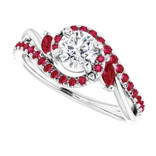 Afbeelding in Gallery-weergave laden, Echt Diamanten Ring 1,65 Karaat Birmese Ruby Vrouwen Sieraden
