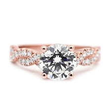 Afbeelding in Gallery-weergave laden, Echt Diamanten Ring Rosé Goud