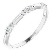 Afbeelding in Gallery-weergave laden, Echt Diamanten Ronde Belofte Ring 1,05 Karaat Wit Goud 14K