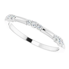 Afbeelding in Gallery-weergave laden, Echt Diamanten Ronde Belofte Ring 1,05 Karaat Wit Goud 14K