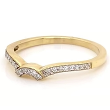 Afbeelding in Gallery-weergave laden, Echt Diamanten Trouwring 0,75 Karaat Dames Geel Goud 14K Sieraden