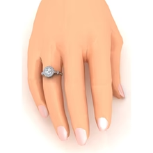 Afbeelding in Gallery-weergave laden, Echt Diamanten Verlovingsring 1,50 Karaat Antieke Stijl