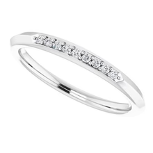 Afbeelding in Gallery-weergave laden, Echt Diamond Anniversary Band Prong Setting 0,54 Karaat Vrouwen Sieraden