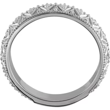 Afbeelding in Gallery-weergave laden, Echt Diamond Comfort Fit Trouwring 1.20 Karaat Vintage Stijl Sieraden