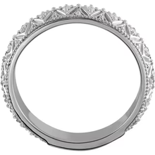 Afbeelding in Gallery-weergave laden, Echt Diamond Comfort Fit Trouwring 1.20 Karaat Vintage Stijl Sieraden