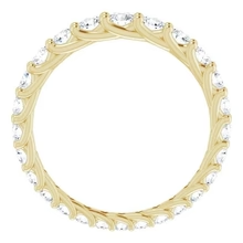 Afbeelding in Gallery-weergave laden, Echt Diamond Eternity Band 1.30 Karaat Trellis Instelling Dames Sieraden Nieuw