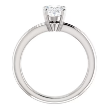 Afbeelding in Gallery-weergave laden, Echt Diamond Solitaire Verlovingsring 2 Karaat Gespleten Schacht Vrouwen Sieraden