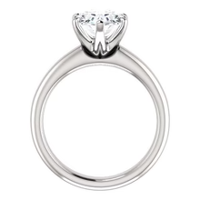 Afbeelding in Gallery-weergave laden, Echt Diamond Solitaire Verlovingsring 5.10 Karaat Prong Setting Sieraden