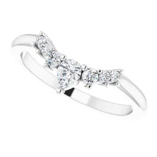 Afbeelding in Gallery-weergave laden, Echt Diamond Wedding Anniversary Band 0,75 Karaat Vrouwen Sieraden