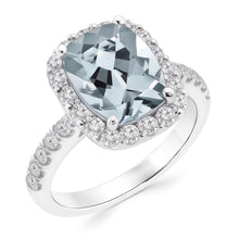Afbeelding in Gallery-weergave laden, Echte Aquamarijn Ring 11.25 Karaat