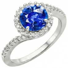 Afbeelding in Gallery-weergave laden, echte round diamant 2.40karaat ring vooraanzicht