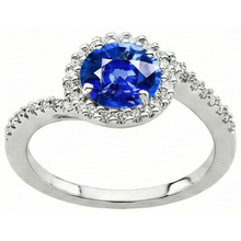 Afbeelding in Gallery-weergave laden, echte round diamant 2.40karaat ring zijaanzicht