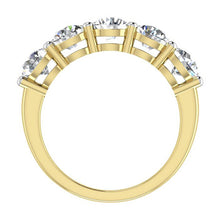 Afbeelding in Gallery-weergave laden, Echte Diamant Band 5 Steen Vrouwen