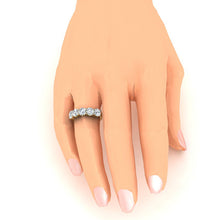 Afbeelding in Gallery-weergave laden, Echte Diamant Band 5 Steen Vrouwen