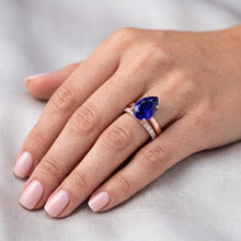Afbeelding in Gallery-weergave laden, Echte Diamant Eternity Ring 4 Karaat - 14K Roségoud