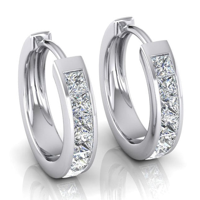 Luxe Simple Huggie Ooringen - 925 zilver & goud - My Unique Style
