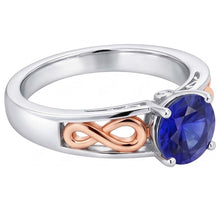 Afbeelding in Gallery-weergave laden, Echte Diamant Ring 1.50 Karaat - 14K Bicolor Goud